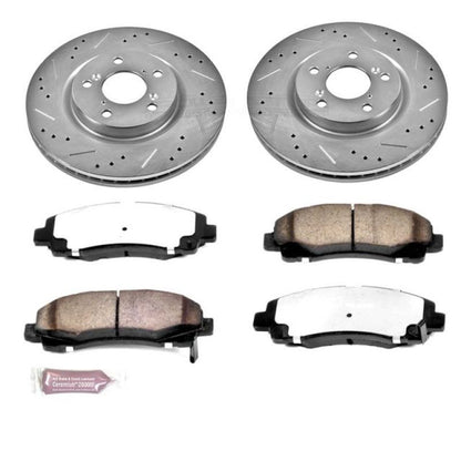Power Stop 09-14 Acura TL Front Z36 Truck & Tow Brake Kit PowerStop