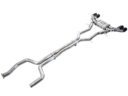 AWE 22-26 Cadillac CT5-V Blackwing SwitchPath Exhaust - Diamond Black Tips