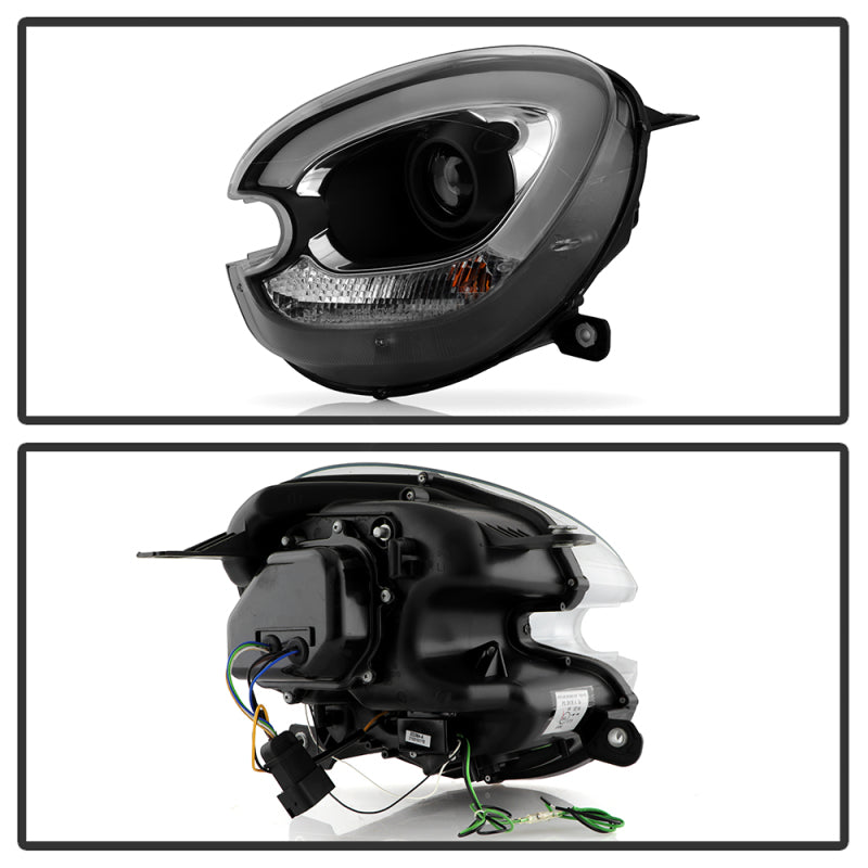 Spyder Mini Countryman 11-16 V2 Xenon/HID Only Proj Headlights - Black PRO-YD-MCO11HID-BK SPYDER