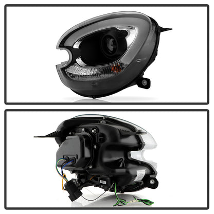 Spyder Mini Countryman 11-16 V2 Xenon/HID Only Proj Headlights - Black PRO-YD-MCO11HID-BK SPYDER