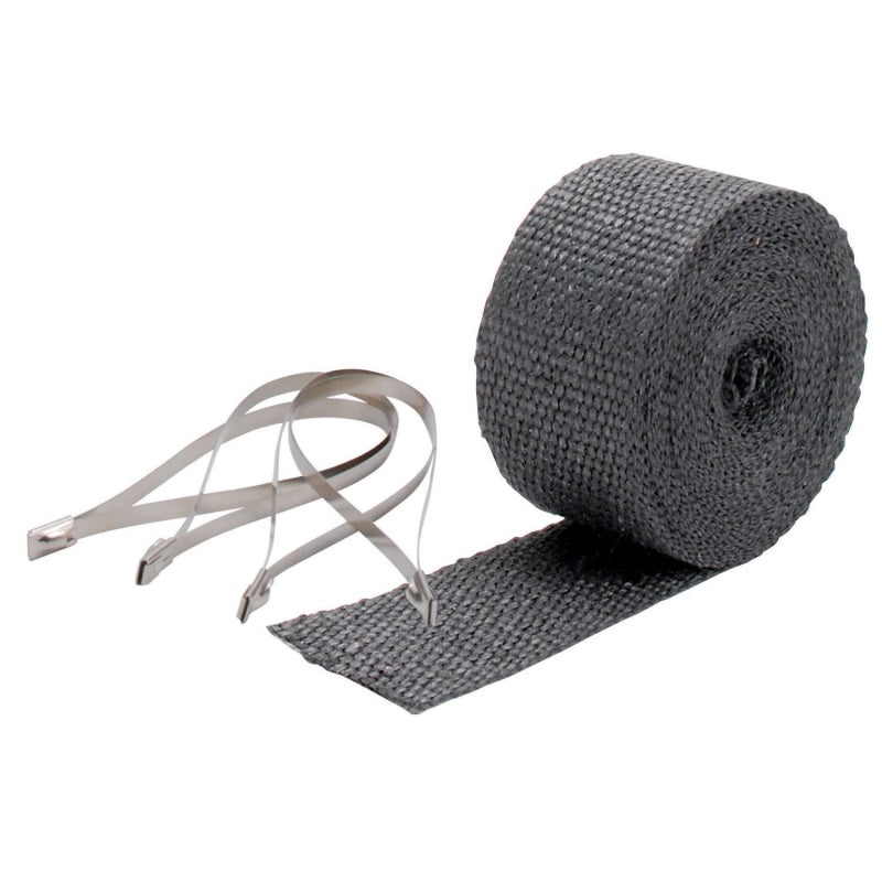 DEI Exhaust Wrap Kit - Pipe Wrap and Locking Tie - Black DEI