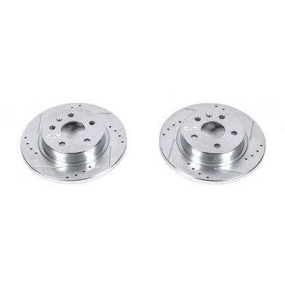 Power Stop 13-19 Buick Encore Rear Evolution Drilled & Slotted Rotors - Pair PowerStop