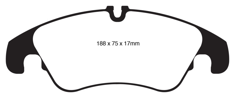 EBC GreenStuff Front Brake Pads - DP22022 EBC