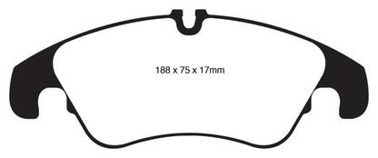 EBC GreenStuff Front Brake Pads - DP22022 EBC