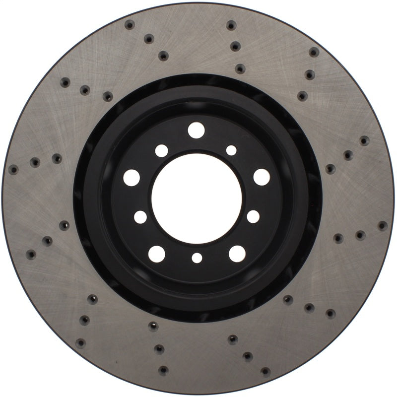 StopTech 01-06 BMW M3 Drilled Right Front CRYO Rotor Stoptech