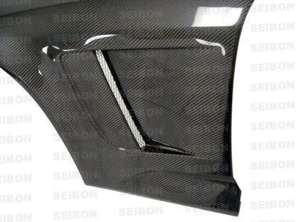 Seibon FF0005HDS2K Wide Carbon Fiber Fenders for 2000–2009 Honda S2000