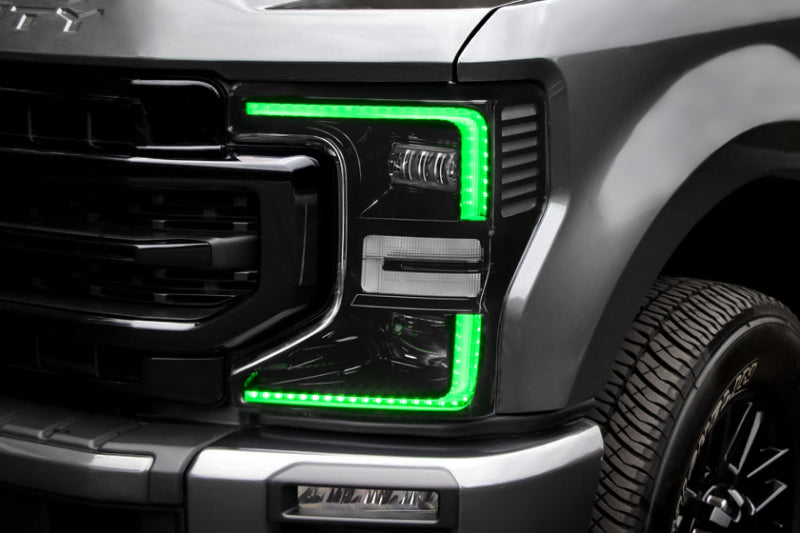 Oracle 20-22 Ford F-250/350 Super Duty Dynamic ColorSHIFT Headlight DRL Upgrade Kit w/Switchback ORACLE Lighting