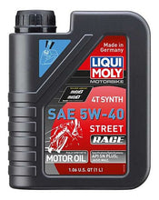 Load image into Gallery viewer, LIQUI MOLY 1L Motorbike 4T Synth 5W40 Street Race