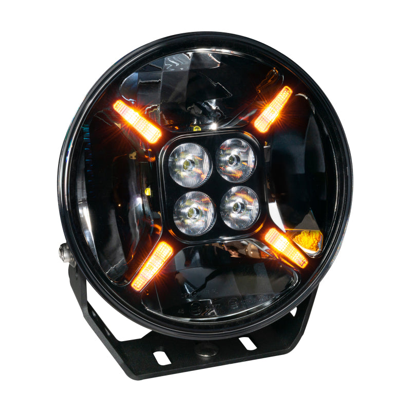 Oracle Multifunction 120w LED Spotlight (Round Post Mount)