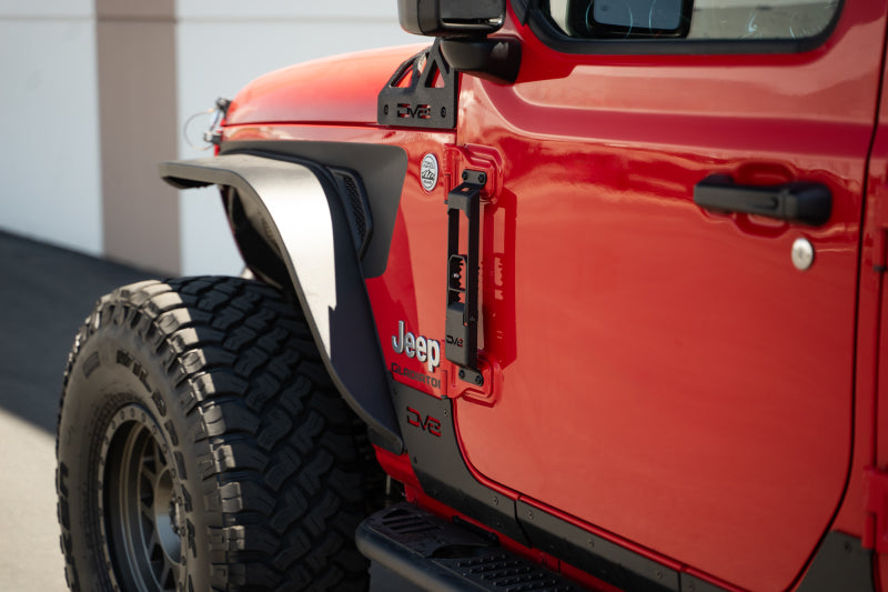 DV8 Offroad 07-25 Jeep Gladiator/Wrangler JT/JK/JL Hinge Mounted Step STJL-04