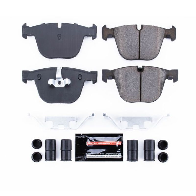 Power Stop 10-17 BMW 535i GT Rear Z23 Evolution Sport Brake Pads w/Hardware PowerStop