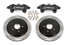 Load image into Gallery viewer, BMR Suspension 08-09 Pontiac GT Brake Kit for 15in Conversion Drilled &amp; Slotted Rotors - Black