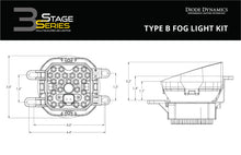 Load image into Gallery viewer, Diode Dynamics SS3 Sport Type B Kit ABL - Yellow SAE Fog