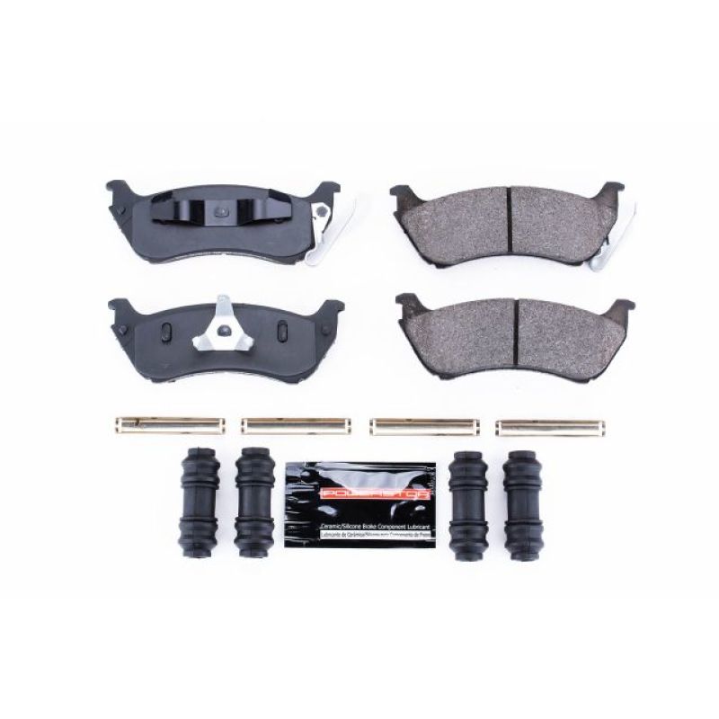 Power Stop 1998 Mercedes-Benz ML320 Rear Z23 Evolution Sport Brake Pads w/Hardware PowerStop
