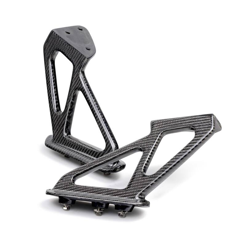 Seibon SMB23HDCVR Carbon Fiber OEM-Style Rear Spoiler Mounting Brackets for 2023–2025 Honda Civic Type R