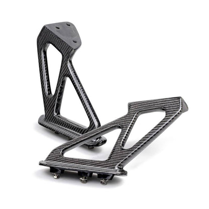 Seibon SMB23HDCVR Carbon Fiber OEM-Style Rear Spoiler Mounting Brackets for 2023–2025 Honda Civic Type R