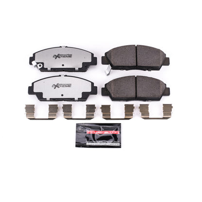 Power Stop 92-96 Honda Prelude Front Z26 Extreme Street Brake Pads w/Hardware PowerStop