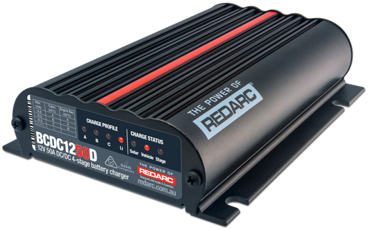REDARC DC/DC 4-Stage In-Vehicle Battery Charger - 12V 50A REDARC
