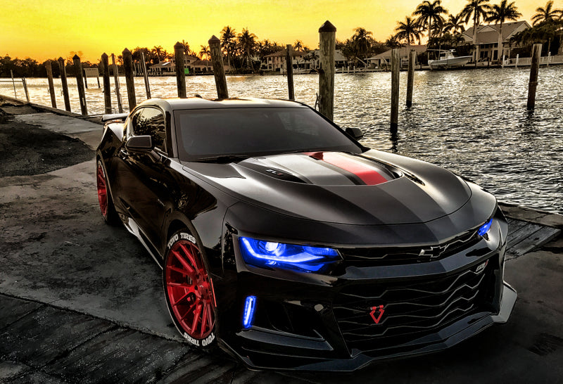 Oracle 16-18 Chevrolet Camaro Backlit Fog Light DRL Upgrade Kit - ColorSHIFT ORACLE Lighting