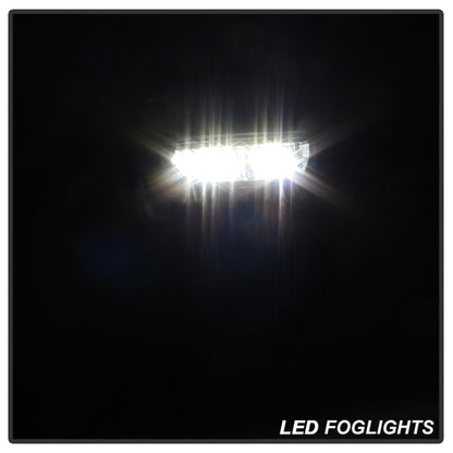 Spyder 16-18 GMC Sierra 1500 OEM Style Full LED Fog Light w/Switch - Clear (FL-GS2016-LED-C) SPYDER