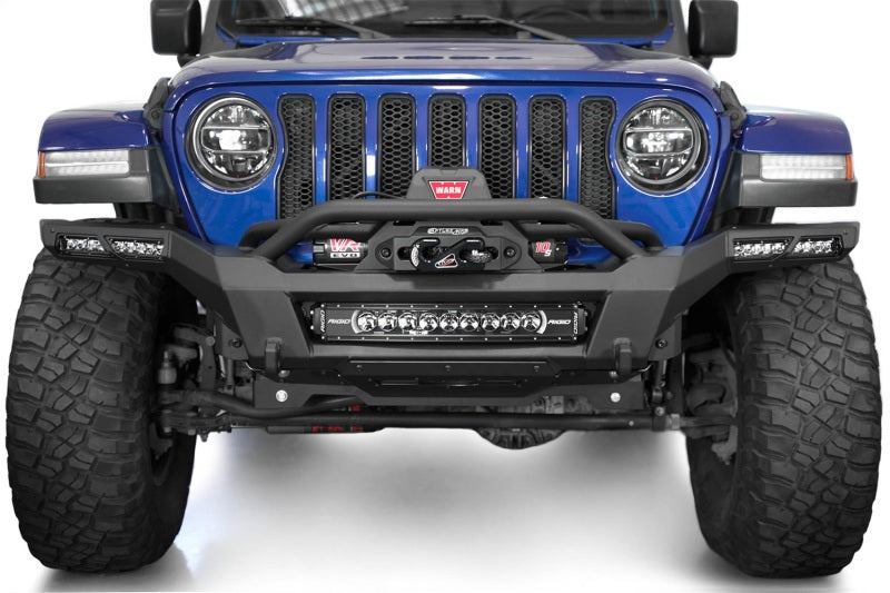 ADD 18-24 Jeep Wrangler JL / 18-24 Jeep Gladiator JT Phantom Winch Rear Bumper Addictive Desert Designs