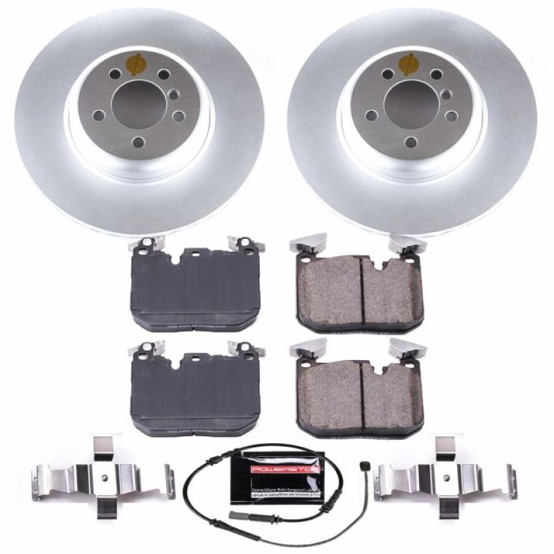 Power Stop 12-15 BMW 335i Front Z23 Evolution Sport Coated Brake Kit PowerStop