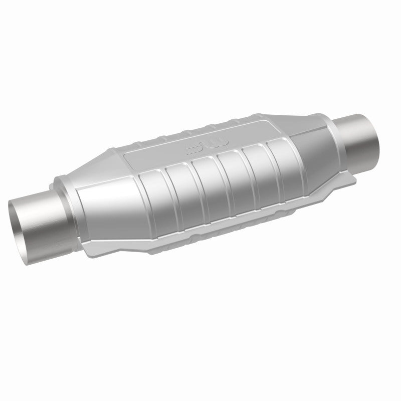 MagnaFlow Conv Universal 2.25in Inlet/Outlet Center/Center Oval Magnaflow