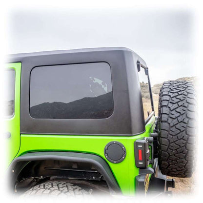 Turn Offroad 07-18 Jeep JK 4 Door Squareback Hardtop 2-Piece - White