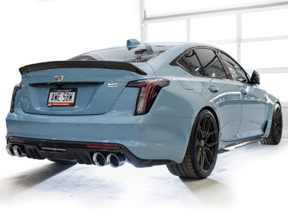 AWE 22-26 Cadillac CT5-V Blackwing SwitchPath Exhaust - Chrome Silver Tips