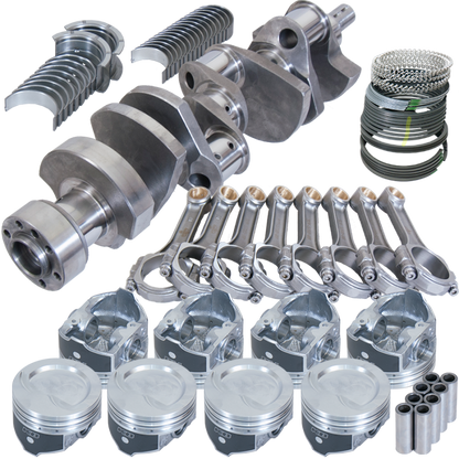 Eagle Chevy LT1350 1Pc 3.750in Crank 5.700in I-Beam Rods -18cc 4.000in Pistons Rotating Assembly