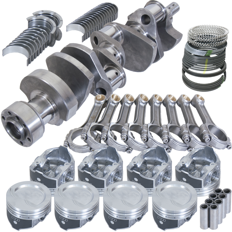 Eagle Chevy LT1350 1Pc 3.750in Crank 5.700in I-Beam Rods -18cc 4.040in Pistons Rotating Assembly