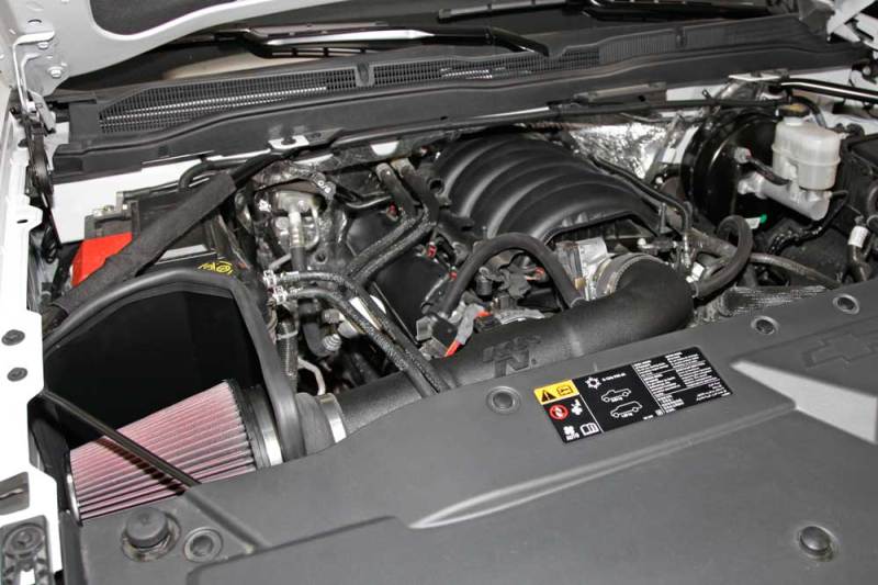 K&N 63 Series Aircharger Performance Intake Kit Chevy/GMC 14-15 Silverado/Sierra 1500 5.3L/6.2L V8 K&N Engineering