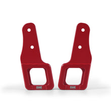 Load image into Gallery viewer, Borne Off-Road 2017+ Ford Raptor / 2009+ Ford F150 Borne Off-Road Billet Tow Hooks - Red