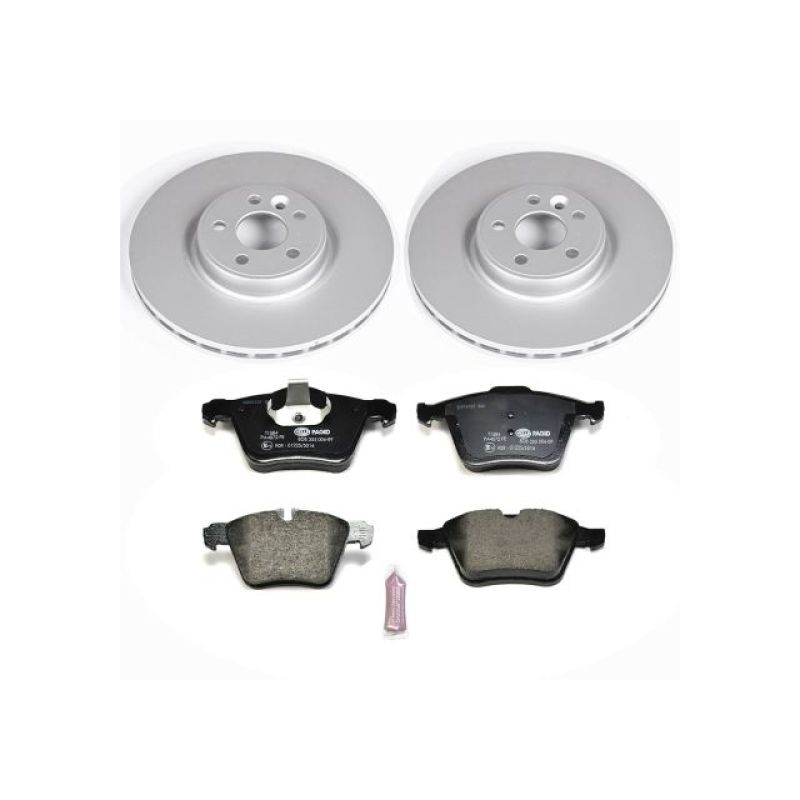 Power Stop 13-14 Volvo S60 Front Euro-Stop Brake Kit PowerStop
