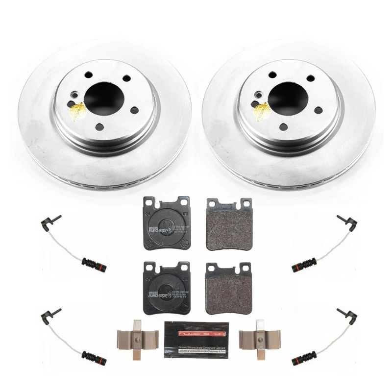 Power Stop 98-00 Mercedes-Benz C43 AMG Rear Euro-Stop Brake Kit PowerStop