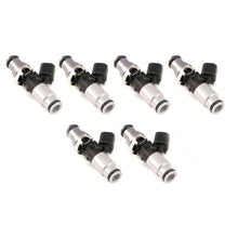 Load image into Gallery viewer, Injector Dynamics ID1300X Injectors Audi/VW VR6 (12 valve) 14mm Grey Top / Silver Bottom - Set of 6 - 1300.60.14.14B.6