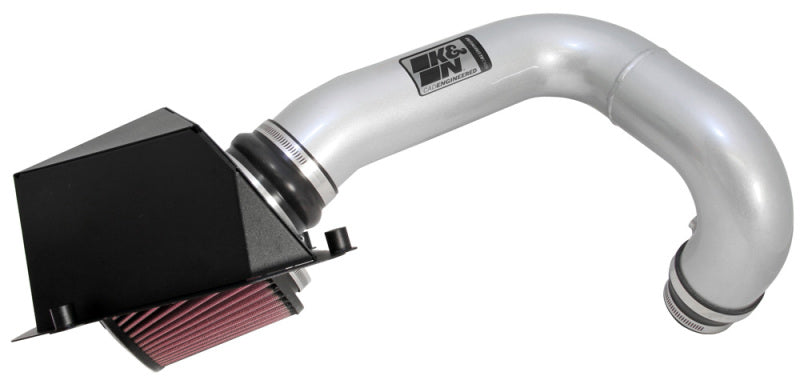 K&N 10 GMC Terrain / 10 Chevy Equinox 2.4L-L4 Silver High Flow Performance Kit K&N Engineering