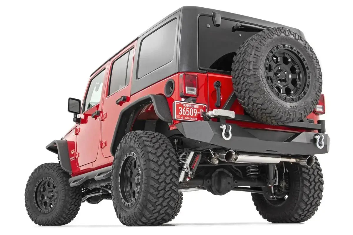 Rough Country Flat Fender Flares 07-18 Jeep Wrangler 10533 Rough Country