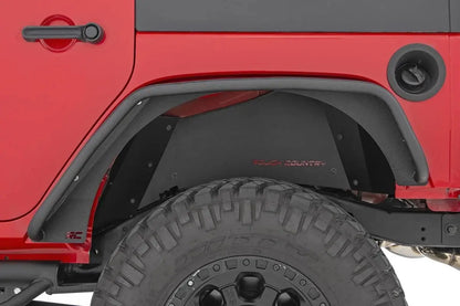 Rough Country Flat Fender Flares 07-18 Jeep Wrangler 10533 Rough Country