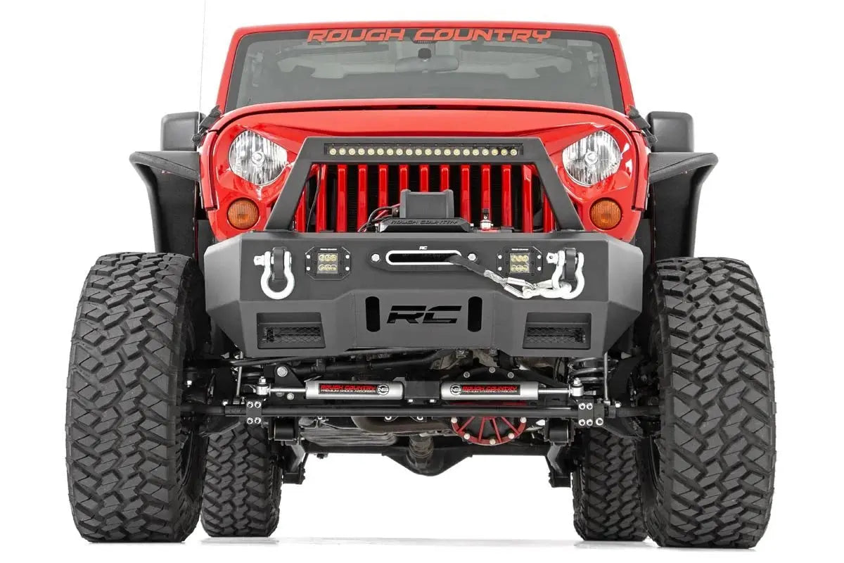 Rough Country Flat Fender Flares 07-18 Jeep Wrangler 10533 Rough Country