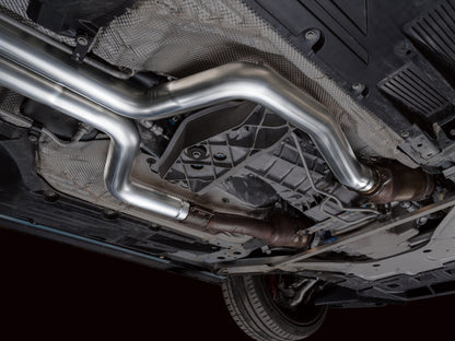 AWE 22-26 Cadillac CT5-V Blackwing SwitchPath Exhaust - Diamond Black Tips