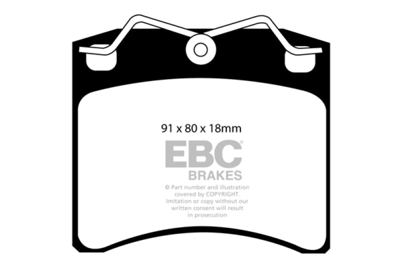 EBC Ultimax2 Front Brake Pads - UD703 EBC