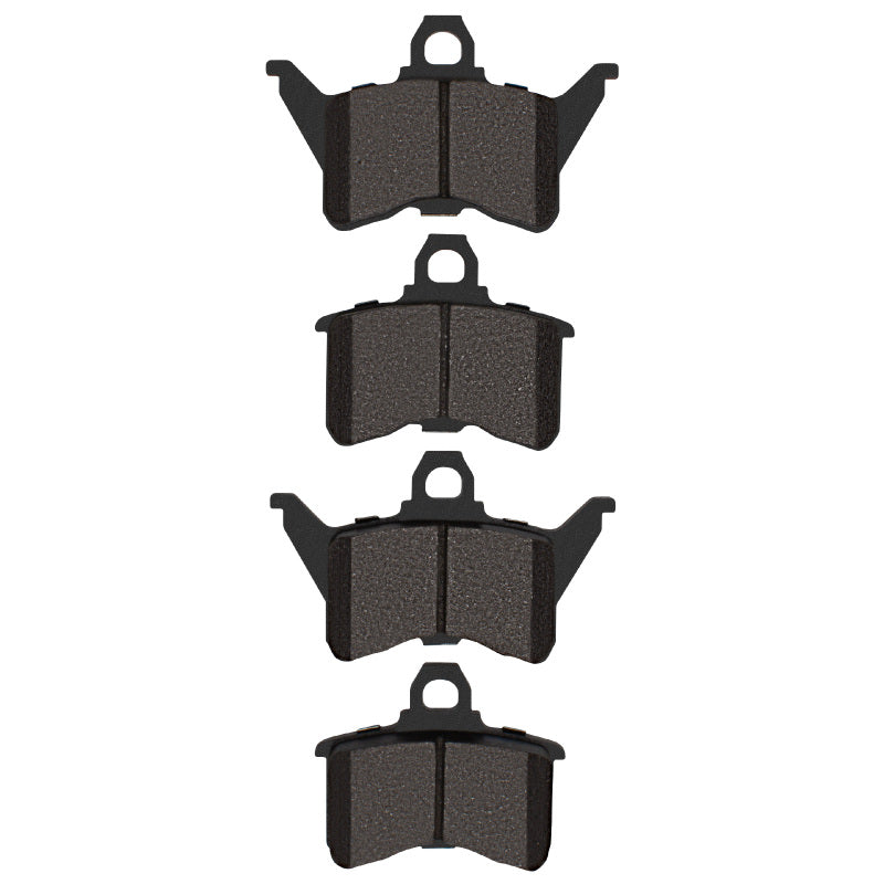 R1 Rear Semi-Metallic Brake Pads 1988-1990 Chrysler/Dodge - 2311-0386-00