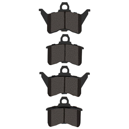 R1 Rear Semi-Metallic Brake Pads 1988-1990 Chrysler/Dodge - 2311-0386-00
