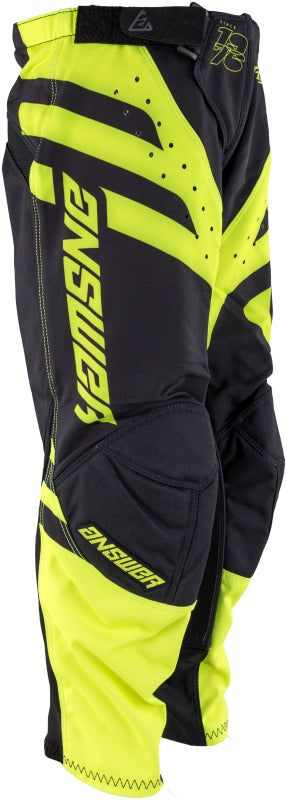 Answer 25 Arkon Nitrus Pants Black/Hyper Acid Youth Size - 18