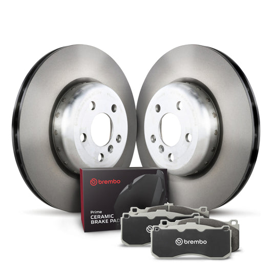 Brembo OE 17-19 BMW 740e xDrive/16-19 740i/17-19 740i xDrive/2017 740Le xDrive Rear Disc Brake Kit Brembo OE
