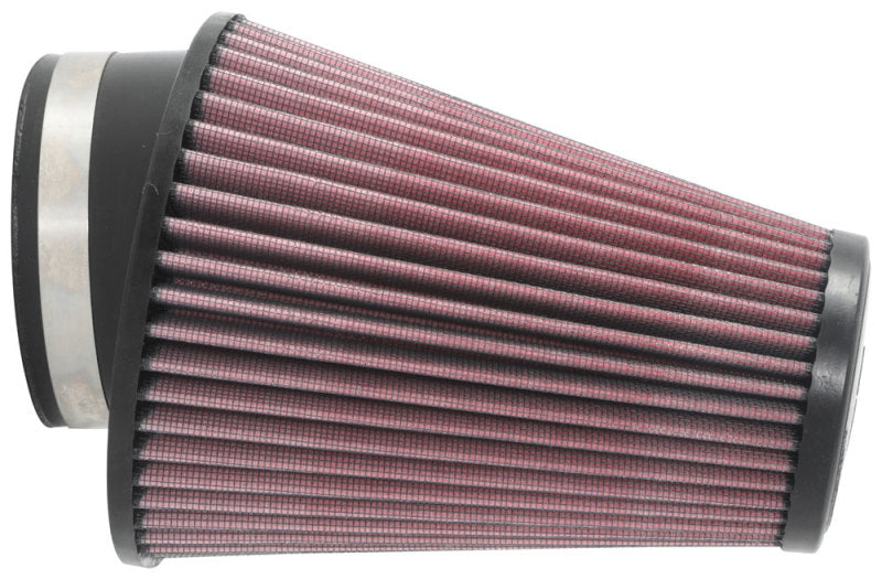 K&N Universal Clamp-On Air Filter 3-1/2in 10 Degree Flange 5-3/4in B 4-1/2in x 3-1/4in T 7in H K&N Engineering