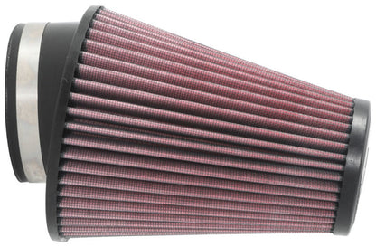 K&N Universal Clamp-On Air Filter 3-1/2in 10 Degree Flange 5-3/4in B 4-1/2in x 3-1/4in T 7in H K&N Engineering