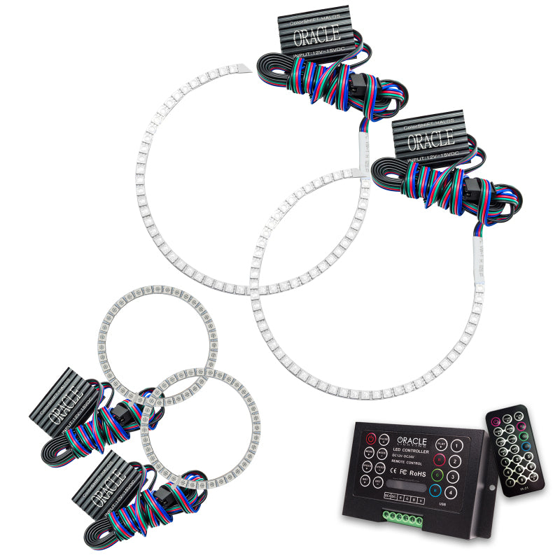 Oracle Mini Cooper 05-08 Halo Kit - ColorSHIFT w/ 2.0 Controller ORACLE Lighting