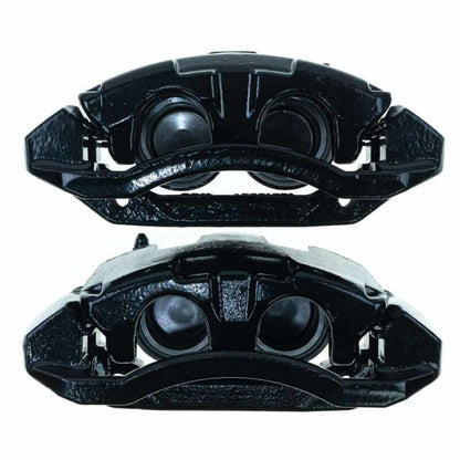 Power Stop 05-08 Dodge Dakota Front Black Caliper - Pair w/Bracket PowerStop